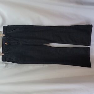 MARC JACOBS Bell Botton Wide Leg Dark Wash High Rise Long Jeans